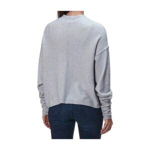 free people Womens oversize boxy light knit sweater gray size small